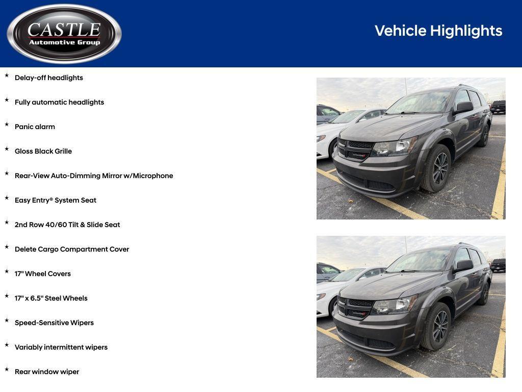 used 2017 Dodge Journey car, priced at $7,202