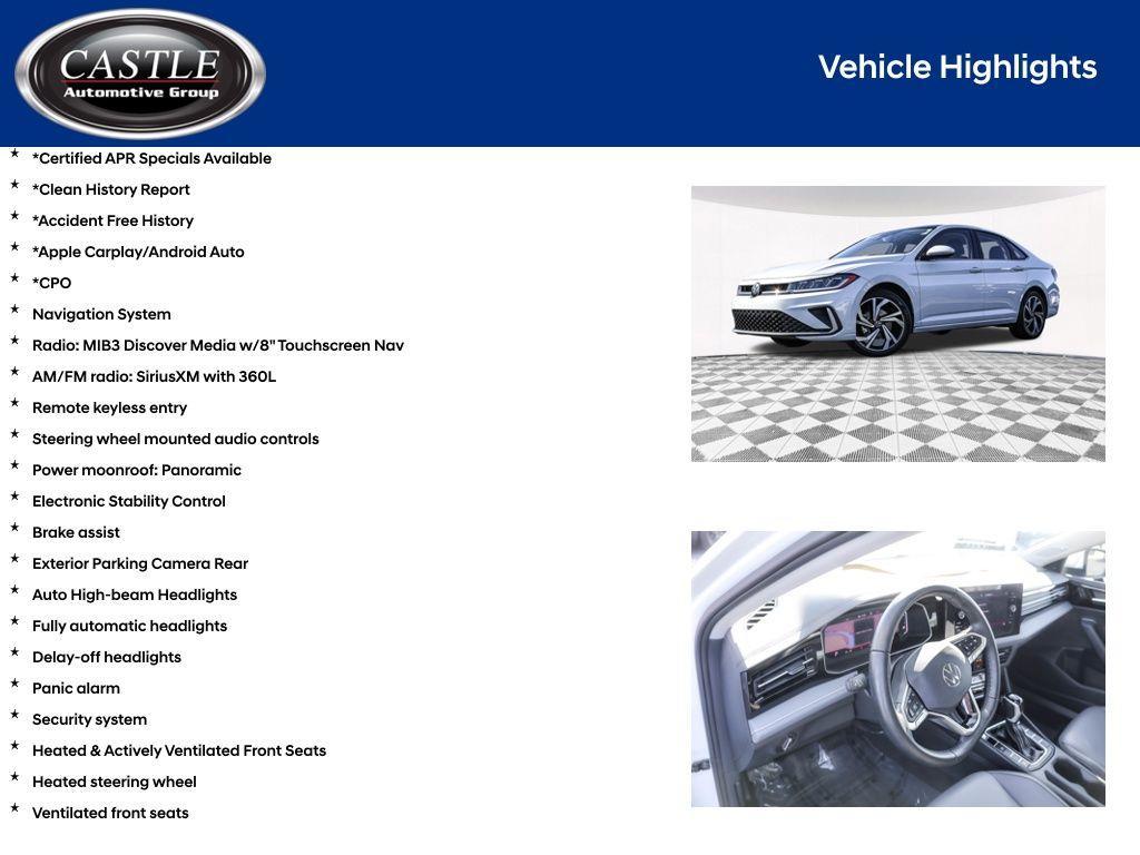 used 2025 Volkswagen Jetta car, priced at $25,152