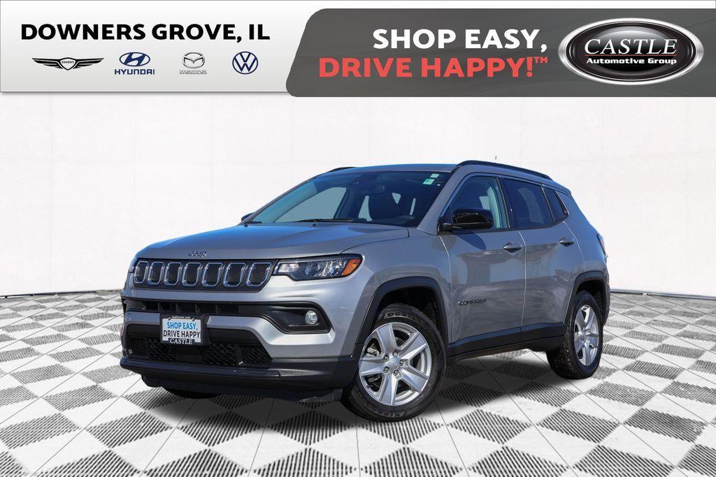 used 2022 Jeep Compass car, priced at $22,589