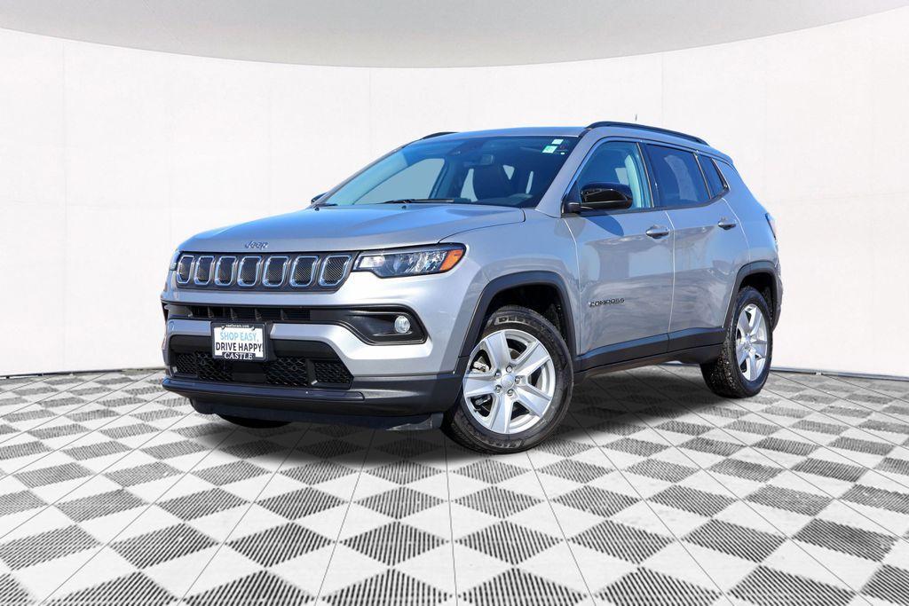 used 2022 Jeep Compass car, priced at $22,589