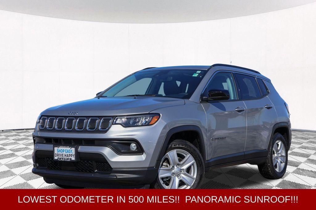 used 2022 Jeep Compass car, priced at $22,589