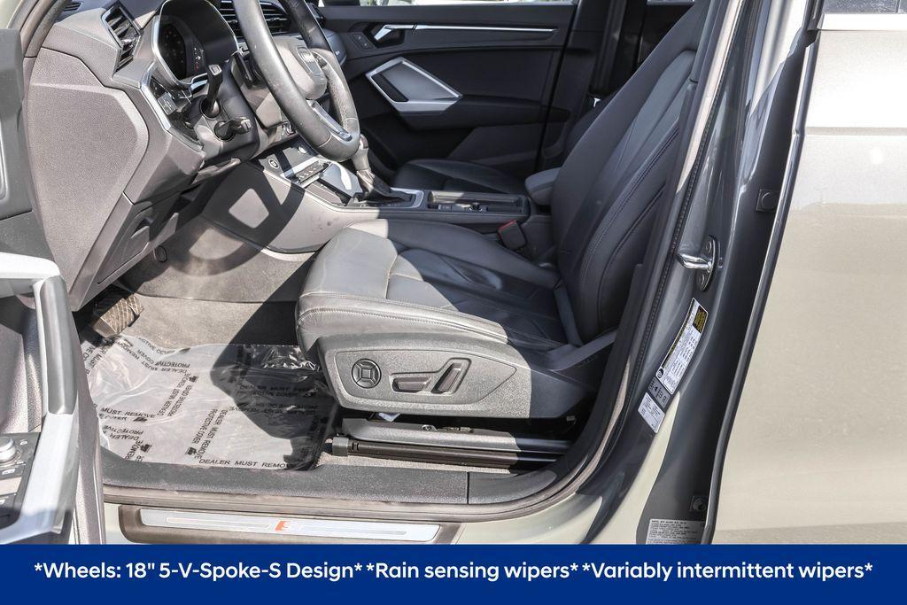 used 2023 Audi Q3 car, priced at $27,677