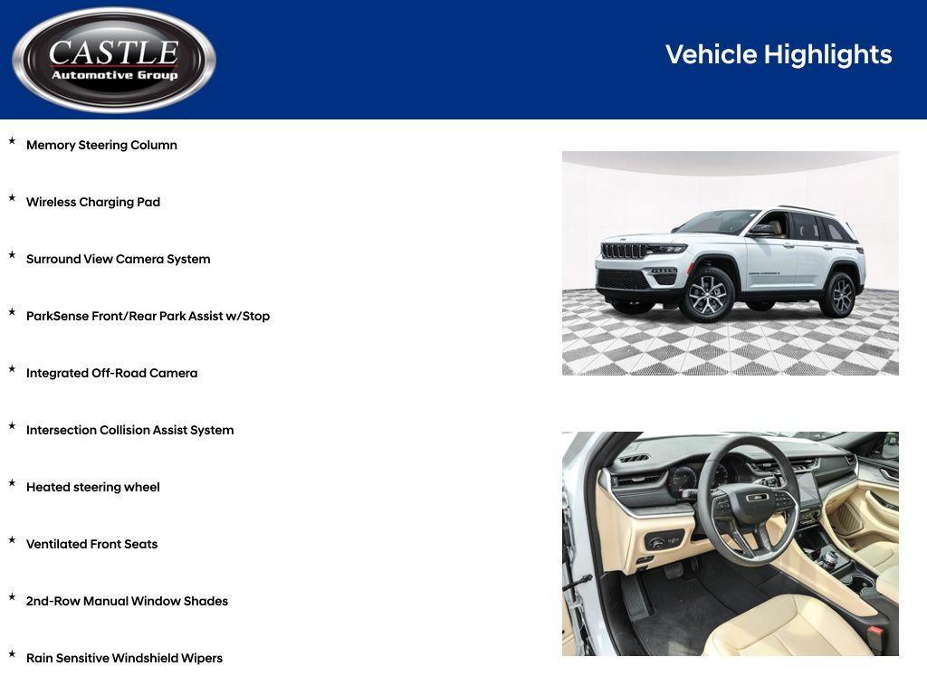 used 2024 Jeep Grand Cherokee car, priced at $44,334