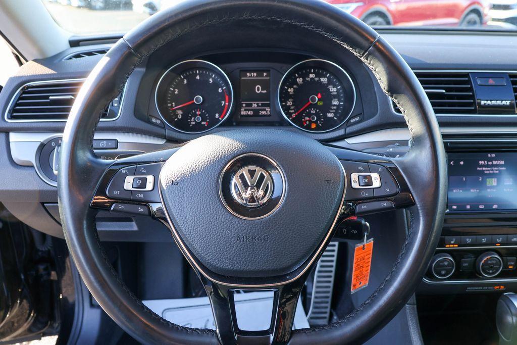 used 2018 Volkswagen Passat car, priced at $12,995