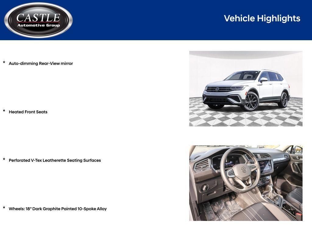 used 2024 Volkswagen Tiguan car, priced at $27,486