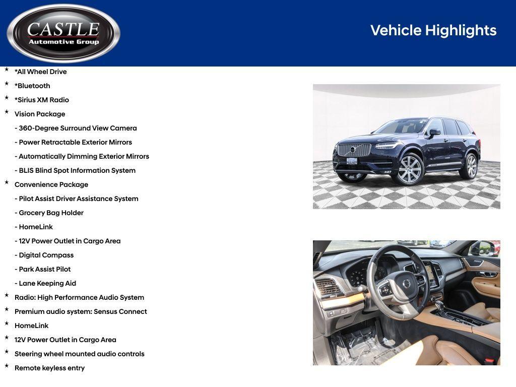 used 2017 Volvo XC90 car, priced at $23,457