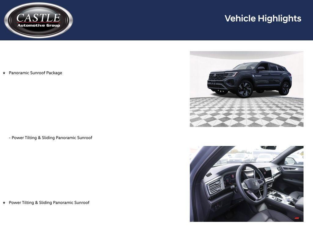 new 2026 Volkswagen Atlas Cross Sport car, priced at $46,505