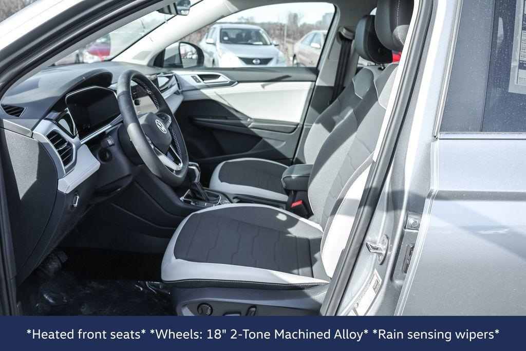 new 2025 Volkswagen Taos car, priced at $28,642