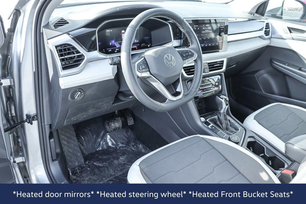 new 2025 Volkswagen Taos car, priced at $28,642