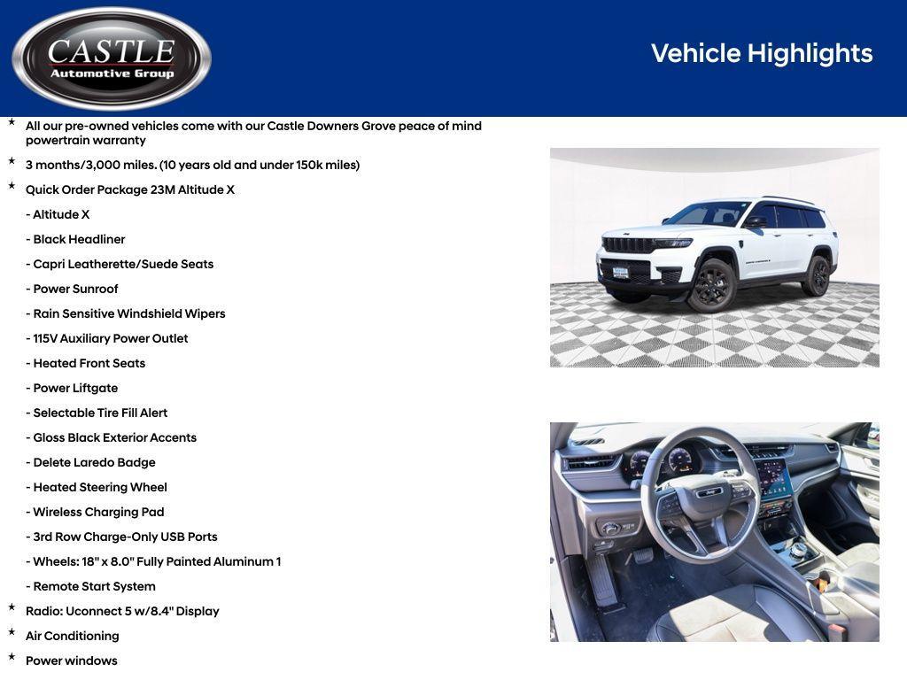 used 2025 Jeep Grand Cherokee L car, priced at $41,889