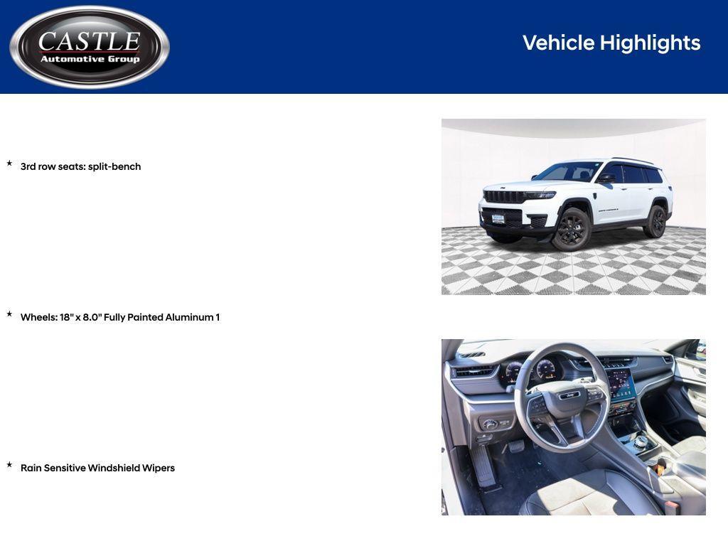 used 2025 Jeep Grand Cherokee L car, priced at $37,123