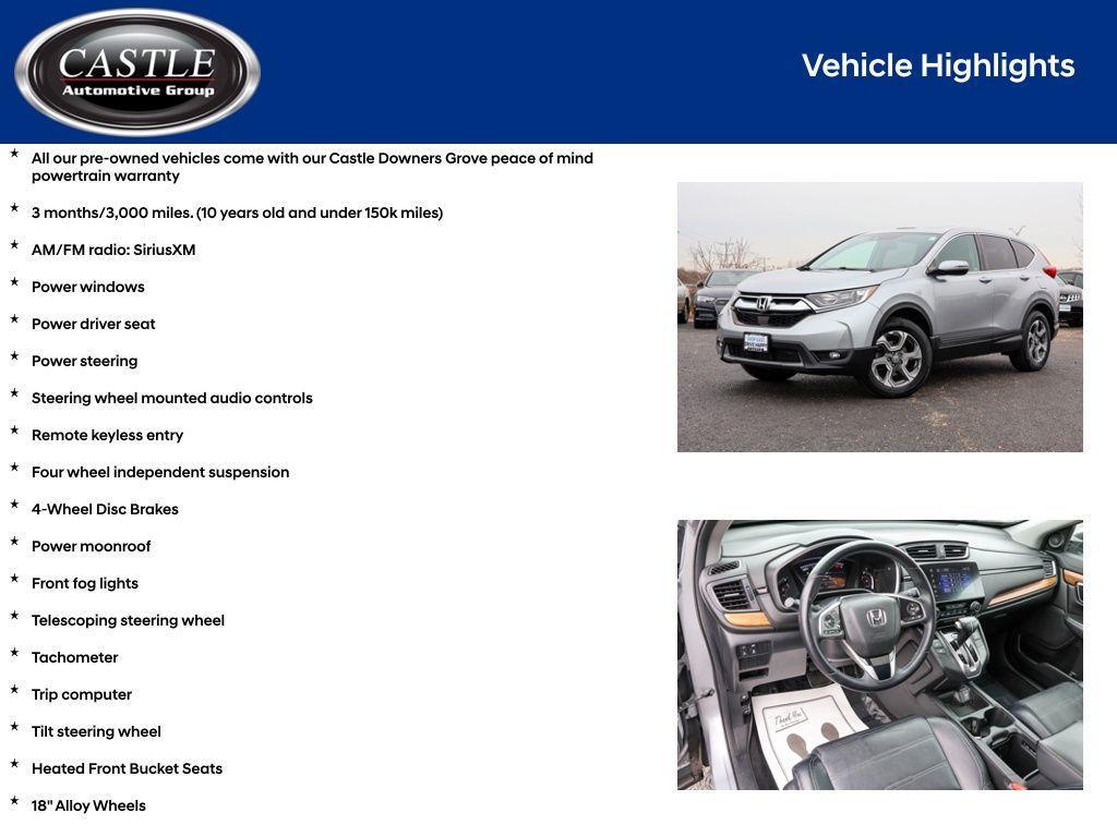 used 2018 Honda CR-V car, priced at $20,889