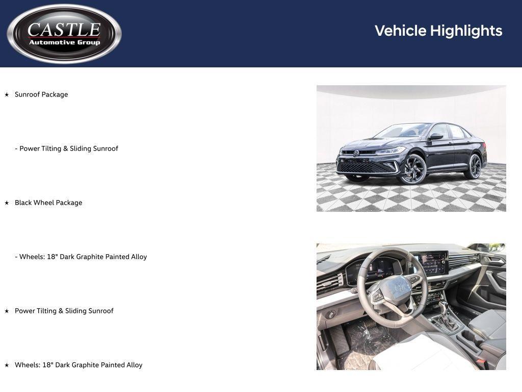 new 2025 Volkswagen Jetta car, priced at $27,205