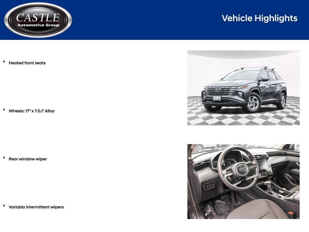 used 2023 Hyundai Tucson car, priced at $22,683