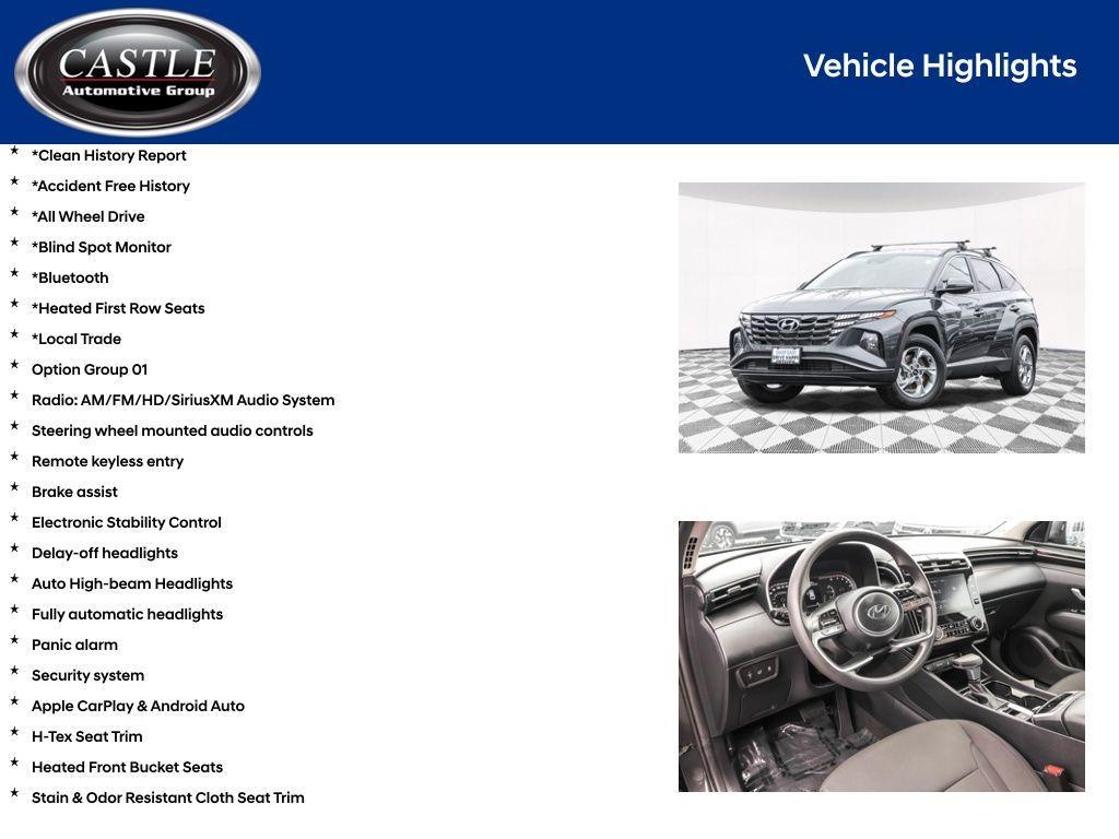 used 2023 Hyundai Tucson car, priced at $22,683