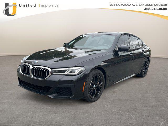 used 2021 BMW 530 car, priced at $27,500