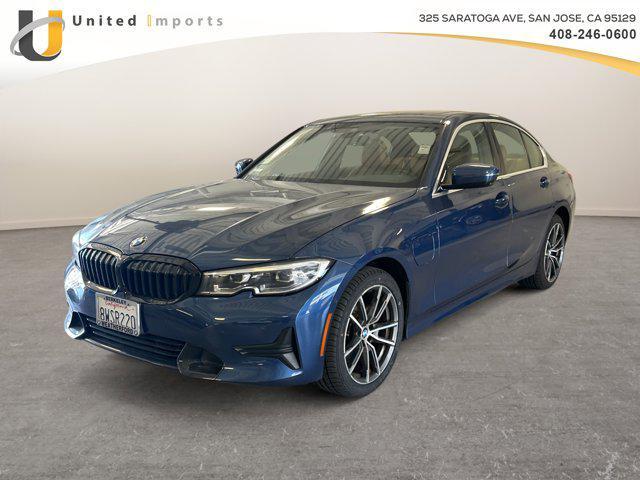 used 2021 BMW 330e car, priced at $25,500