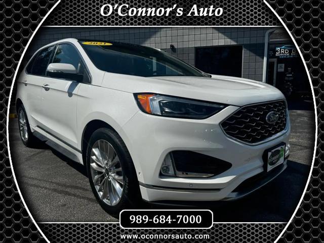 used 2021 Ford Edge car, priced at $27,877