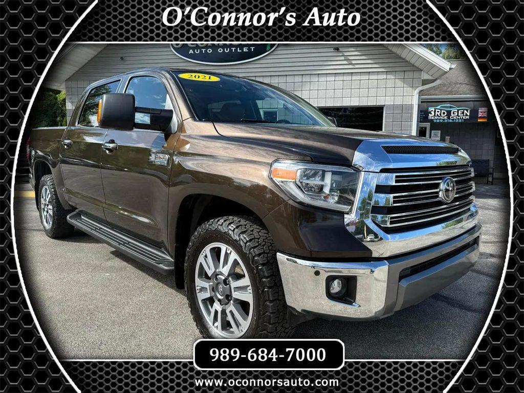 used 2021 Toyota Tundra car, priced at $45,877