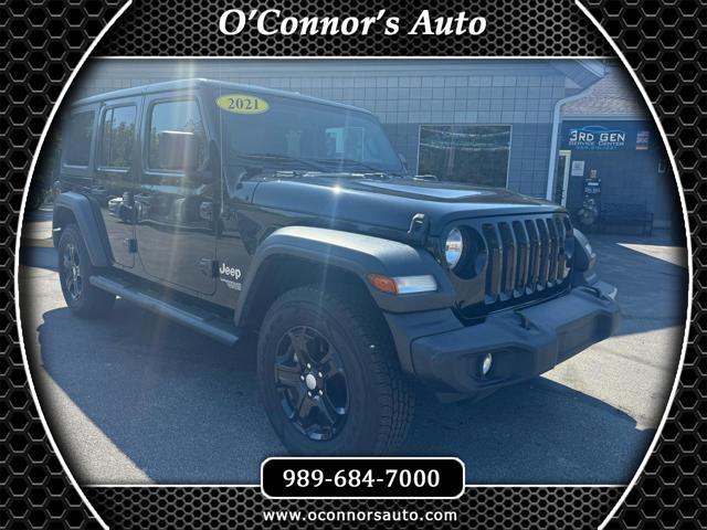 used 2021 Jeep Wrangler Unlimited car, priced at $32,877