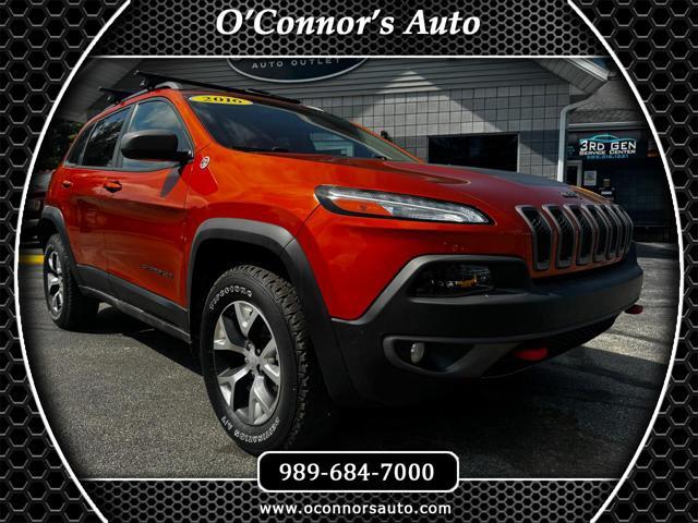 used 2016 Jeep Cherokee car, priced at $13,377