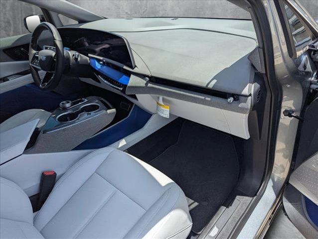 new 2025 Cadillac OPTIQ car, priced at $56,595