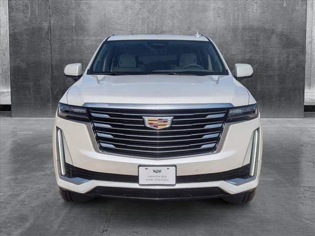 used 2021 Cadillac Escalade car, priced at $73,903