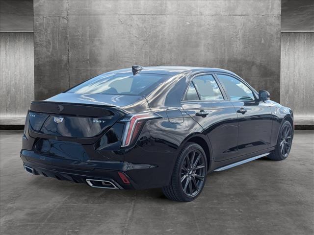 new 2025 Cadillac CT4 car, priced at $47,440