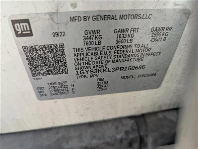 used 2023 Cadillac Escalade ESV car, priced at $69,920