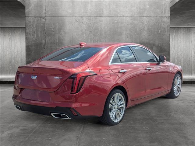 new 2025 Cadillac CT4 car, priced at $49,265