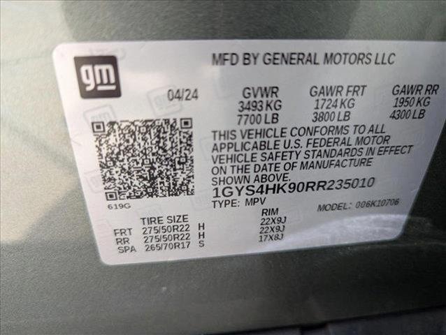used 2024 Cadillac Escalade car, priced at $156,906
