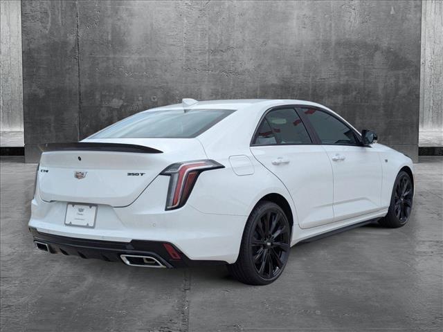 new 2025 Cadillac CT4 car, priced at $50,635