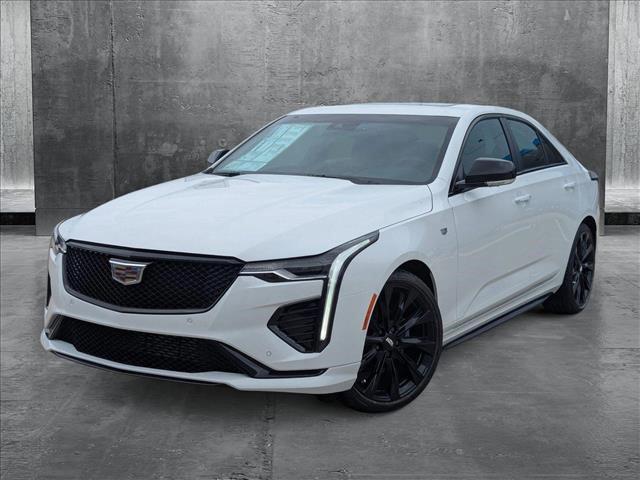 new 2025 Cadillac CT4 car, priced at $50,635