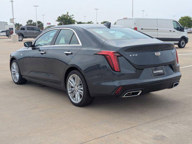 new 2025 Cadillac CT4 car, priced at $49,665