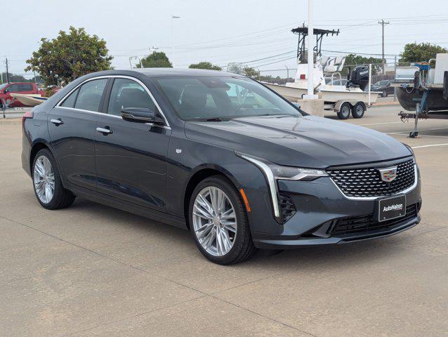 new 2025 Cadillac CT4 car, priced at $49,665