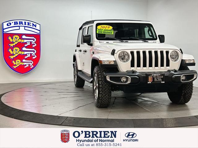 used 2019 Jeep Wrangler Unlimited car, priced at $28,000