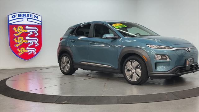used 2020 Hyundai Kona EV car, priced at $18,900
