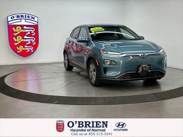 used 2020 Hyundai Kona EV car, priced at $18,900