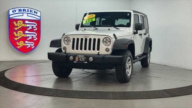 used 2018 Jeep Wrangler JK Unlimited car, priced at $21,500