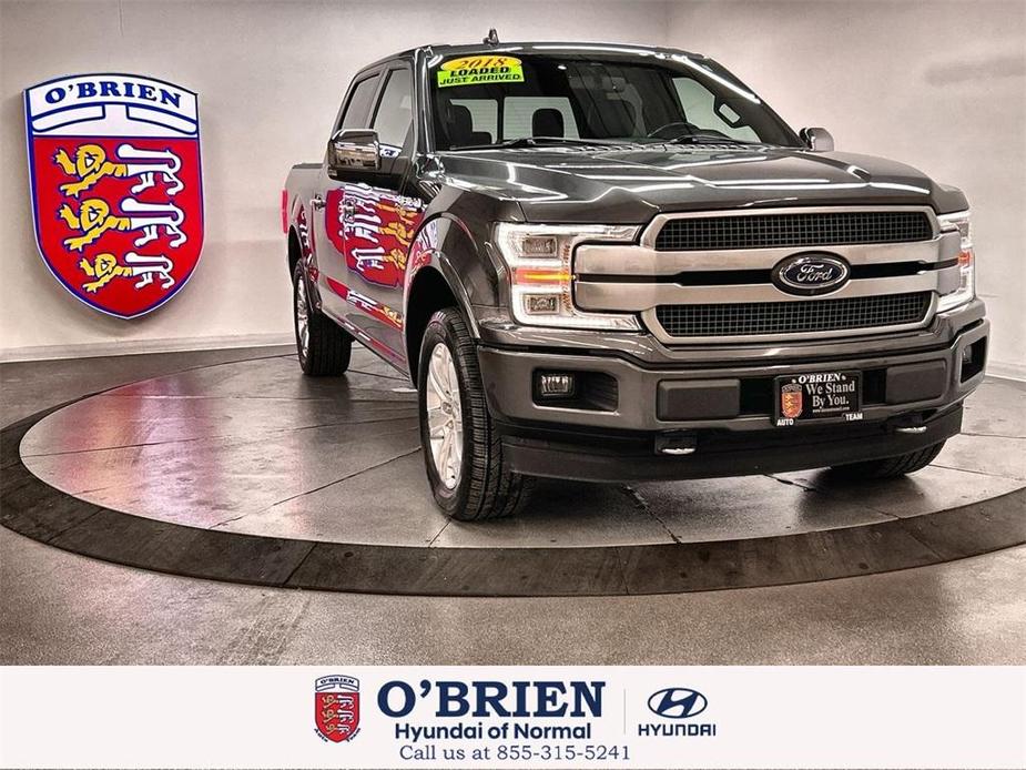 used 2018 Ford F-150 car, priced at $32,100