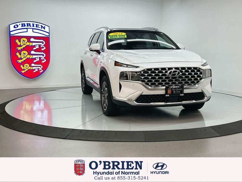 used 2021 Hyundai Santa Fe car, priced at $24,900