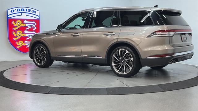 used 2021 Lincoln Aviator car, priced at $33,900