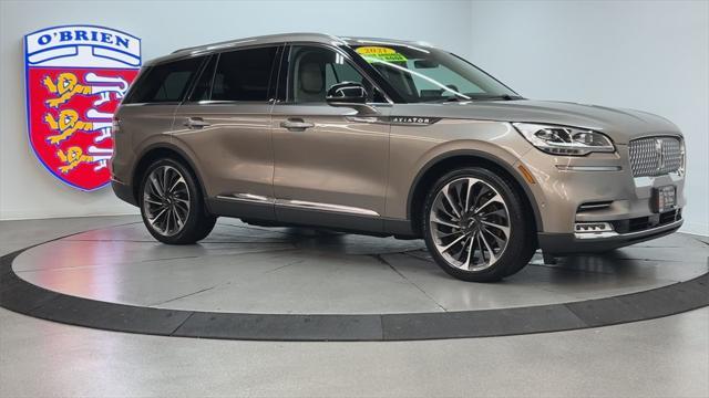 used 2021 Lincoln Aviator car, priced at $33,900