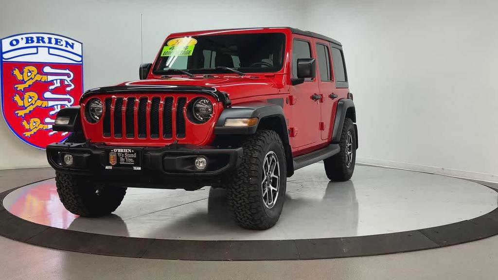 used 2021 Jeep Wrangler Unlimited car, priced at $29,900
