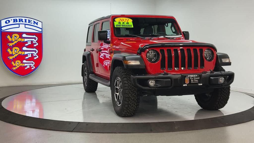 used 2021 Jeep Wrangler Unlimited car, priced at $29,900