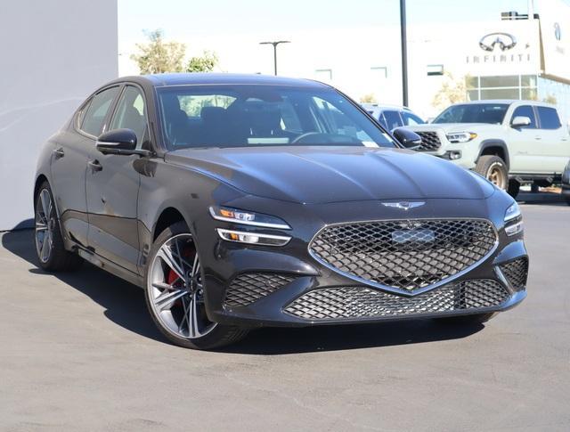 new 2025 Genesis G70 car, priced at $56,955