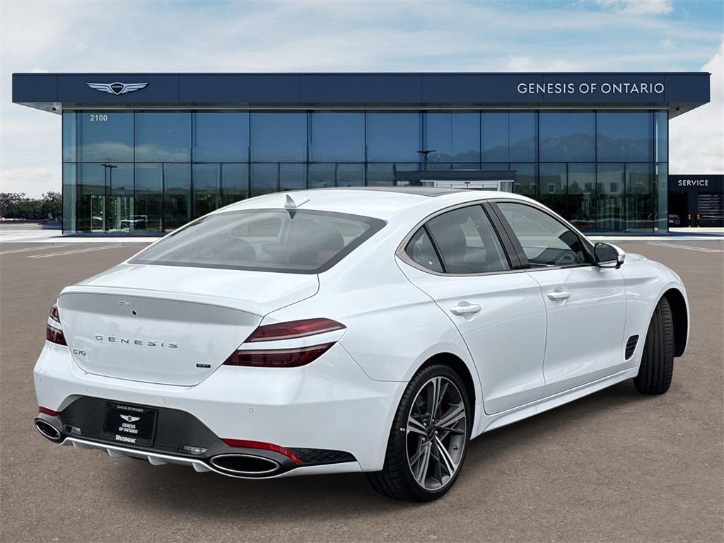 new 2025 Genesis G70 car, priced at $58,070