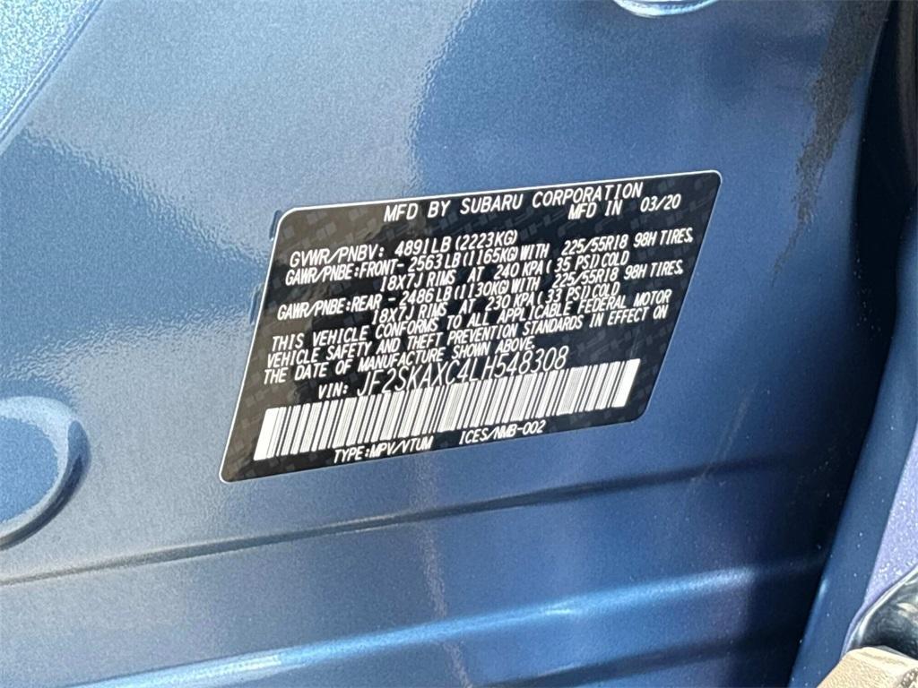 used 2020 Subaru Forester car, priced at $24,535