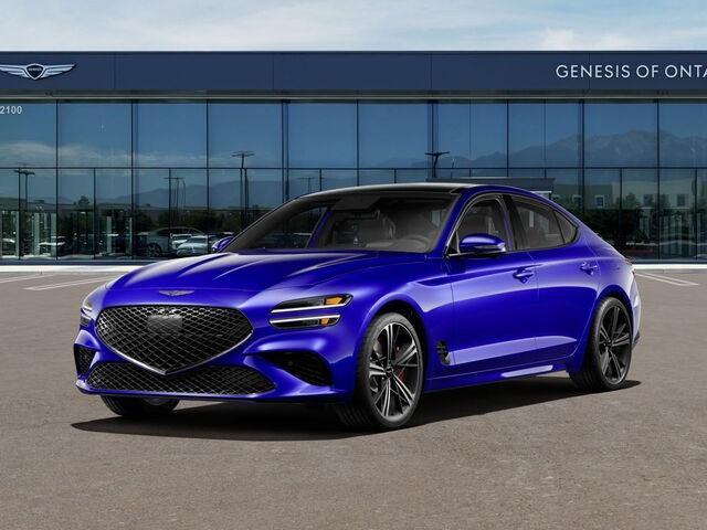 new 2025 Genesis G70 car, priced at $57,095