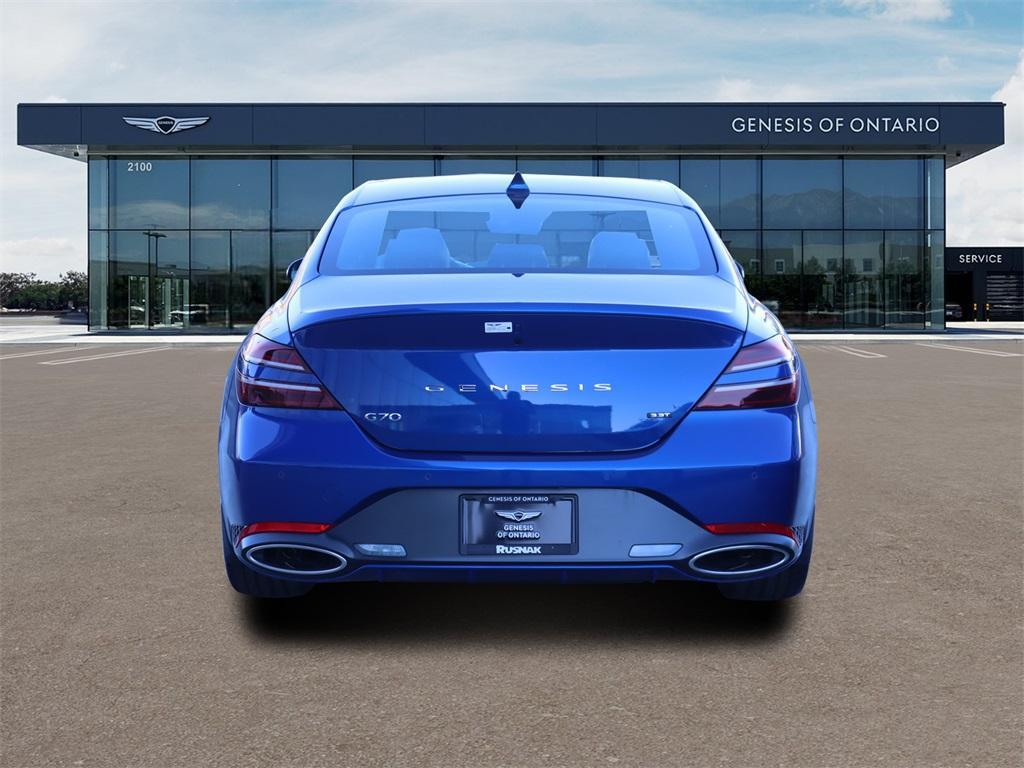 new 2025 Genesis G70 car, priced at $57,095